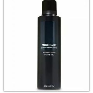 NEW * Bath & Body Works Men's Collection Midnight Shave Gel 6.7 Oz.. NWT